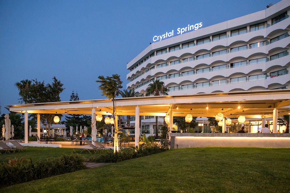 Crystal Springs Beach Hotel — Hotel building in Protaras, Famagusta Region