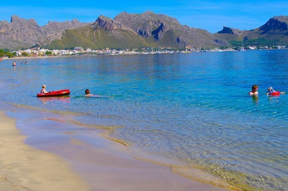 Galeon Suites — Beach in Pollenca, Balearic Islands