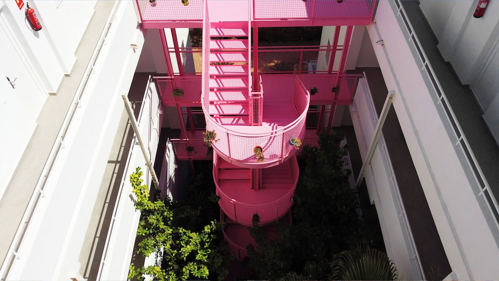Marina Playa Hotel Apartments by Typic Hotels – Adults Only — Hotel building in San Antonio, Balearic Islands