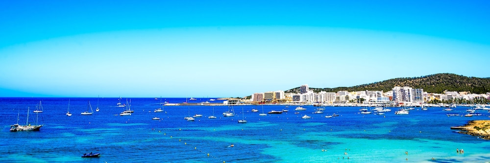 Marina Playa Hotel Apartments by Typic Hotels – Adults Only — Beach in San Antonio, Balearic Islands