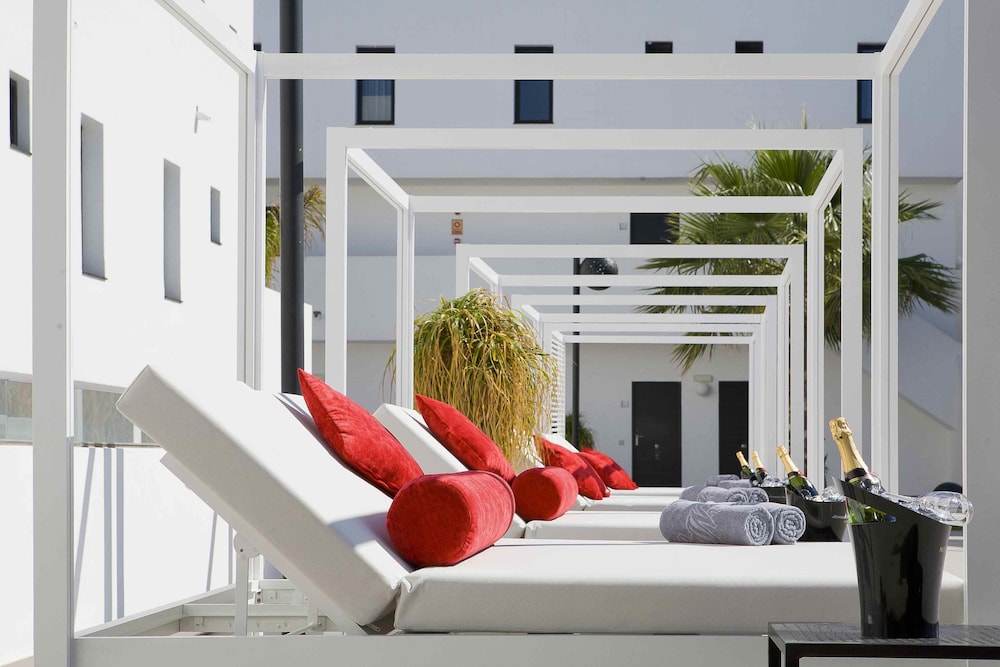 Migjorn Ibiza Suites & Spa — Hotel building in Playa d'en Bossa, Balearic Islands