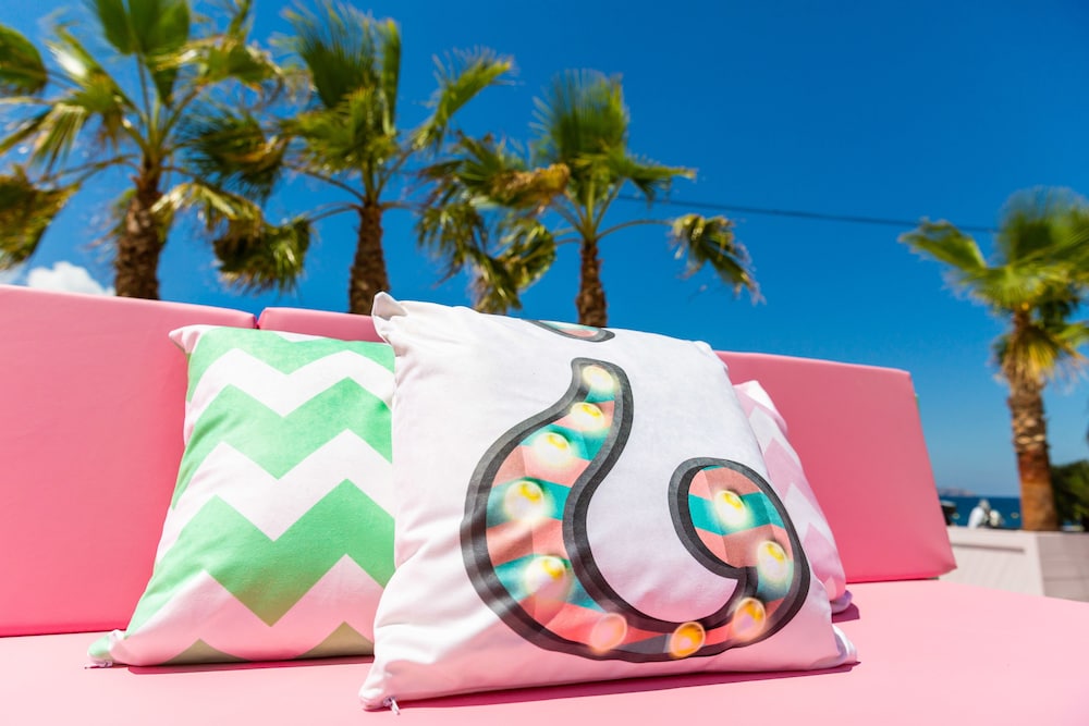 Wi-Ki-Woo Boutique Hotel — Beach in San Antonio, Balearic Islands