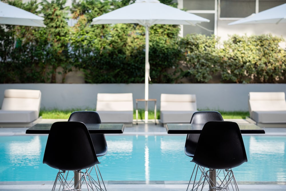 Oktober Downtown Boutique Hotel — Swimming pool in Rhodes Town, South Aegean
