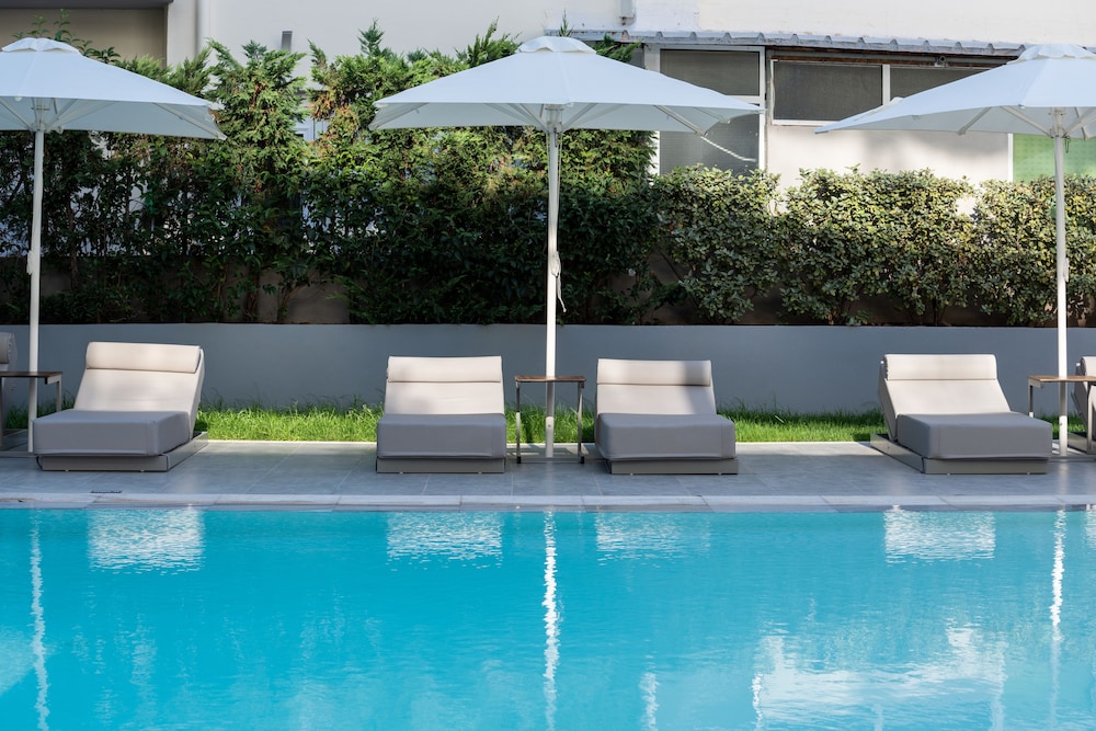 Oktober Downtown Boutique Hotel — Swimming pool in Rhodes Town, South Aegean
