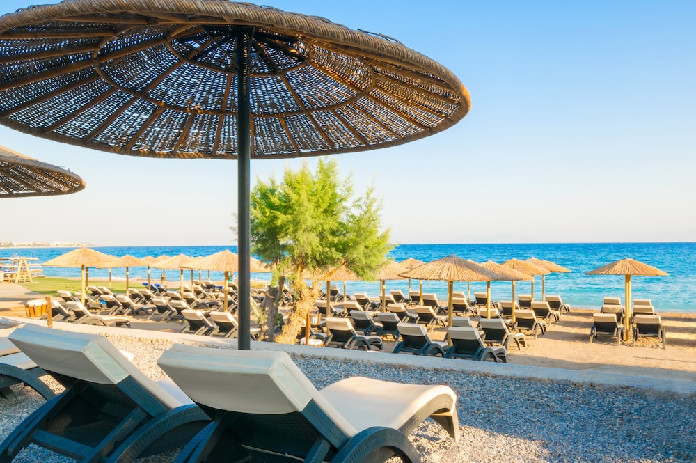 Olympic Palace Resort Hotel & Convention Center — Beach in Rhodes Town, South Aegean