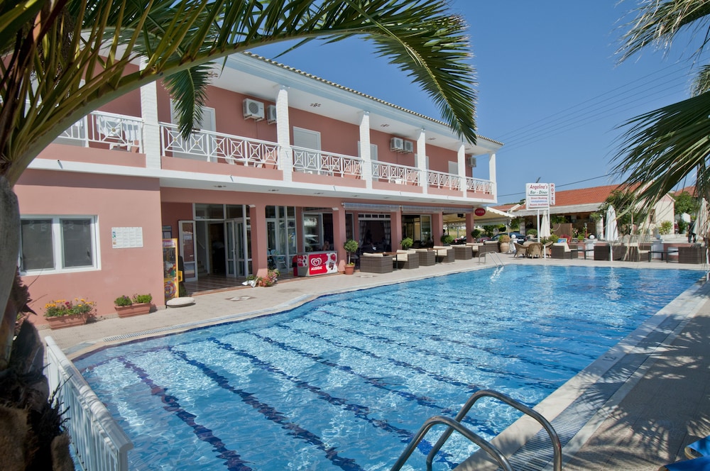 Angelina Hotel & Apartments — Hotel building in Sidari, Ionian Islands
