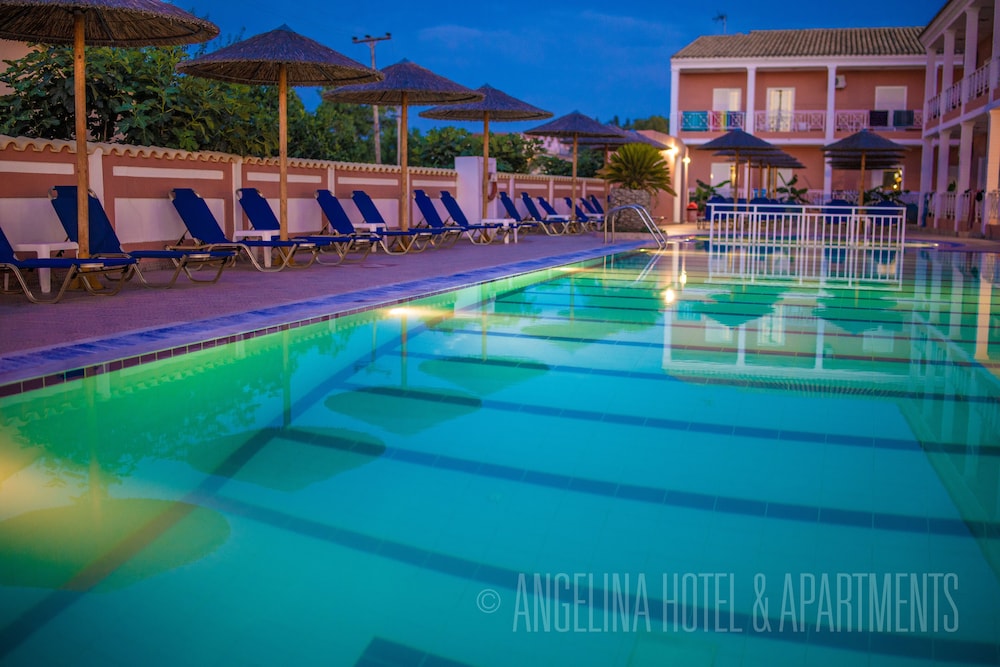 Angelina Hotel & Apartments — Swimming pool in Sidari, Ionian Islands