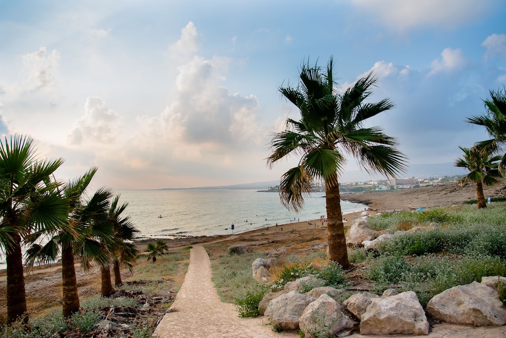 Helios Bay Hotel Apartments — Beach in Chlorakas, Paphos Region