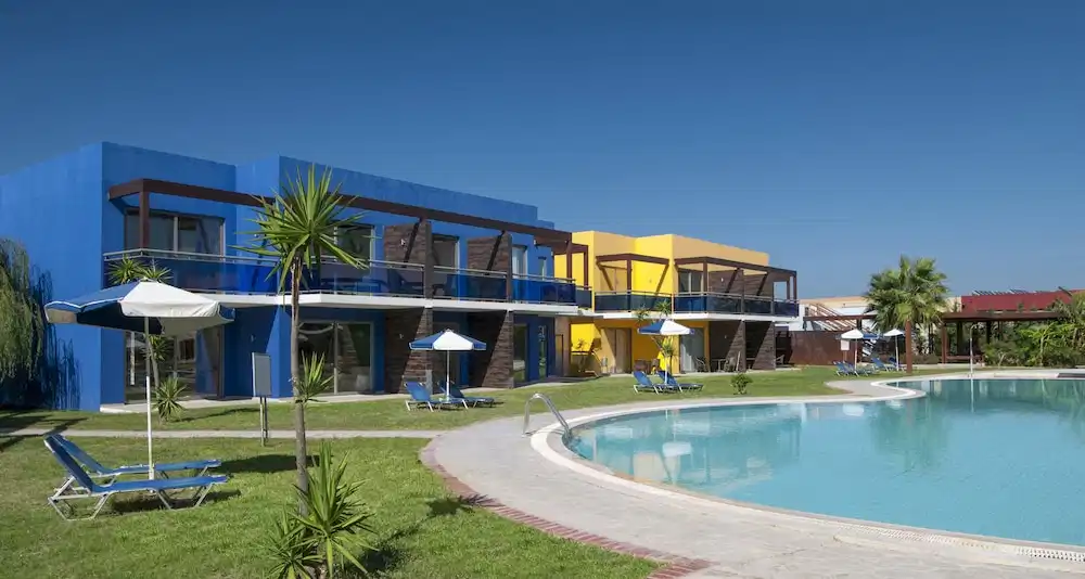 All Senses Nautica Blue Exclusive Resort & Spa Rhodes By Anayia All Inclusive Resorts — Hotel building in Fanes, South Aegean