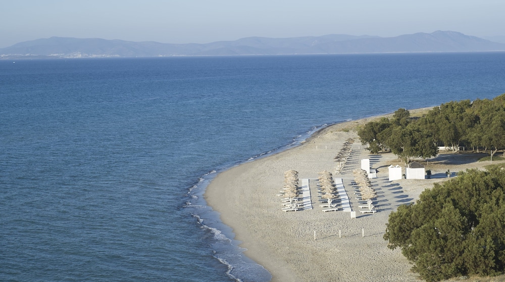 Aqua Blu Boutique Hotel & Spa - Adults Only — Beach in Kos Town, South Aegean