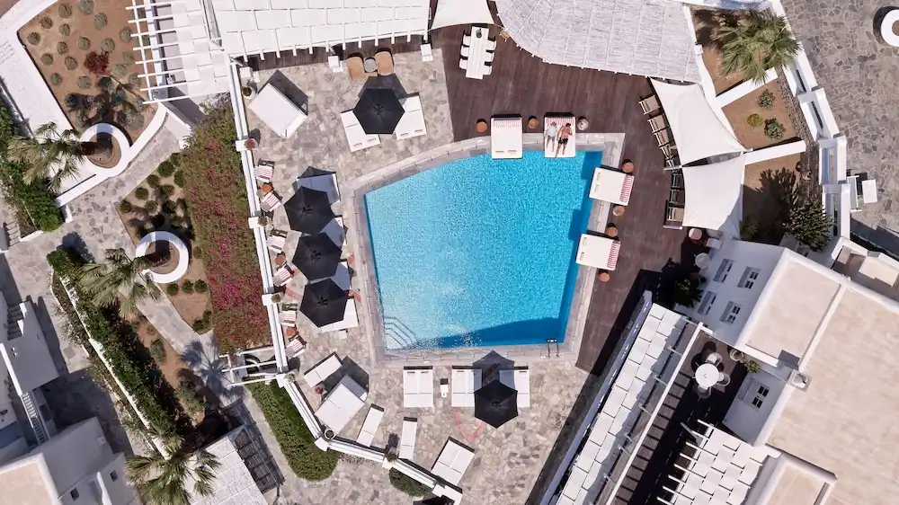 Archipelagos Hotel — Swimming pool in Kalafatis, South Aegean