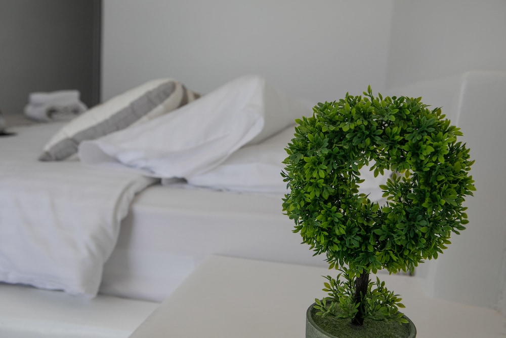 Acrogiali Beachfront Hotel — Hotel rooms in Plati Gialos, South Aegean