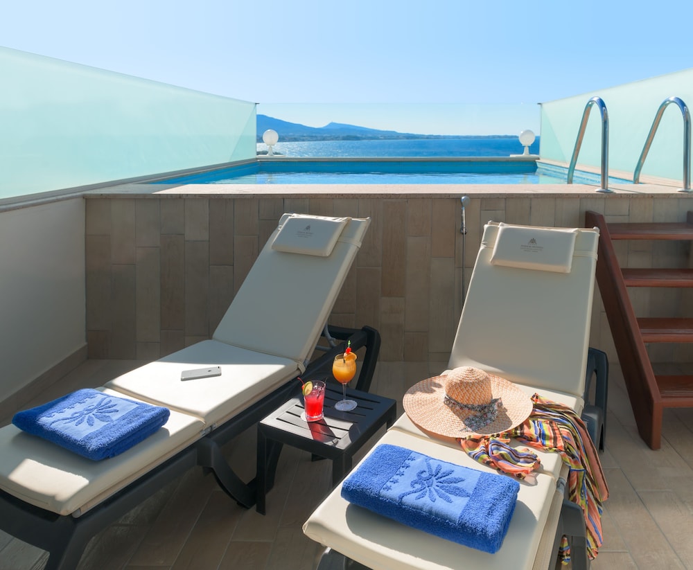 Atrium Platinum Luxury Resort Hotel & Spa — View in Rhodes Town, South Aegean