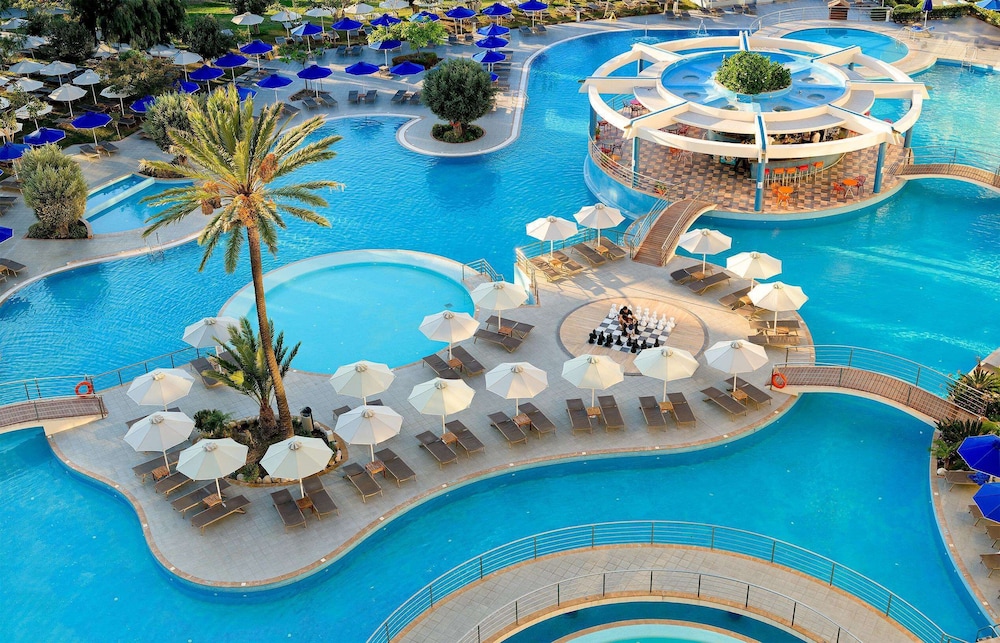 Atrium Platinum Luxury Resort Hotel & Spa — Pool in Rhodes Town, South Aegean