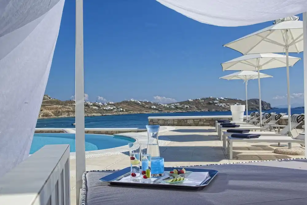 DeLight Boutique Hotel - Small Luxury Hotels of the World — Pool in Ornos, South Aegean