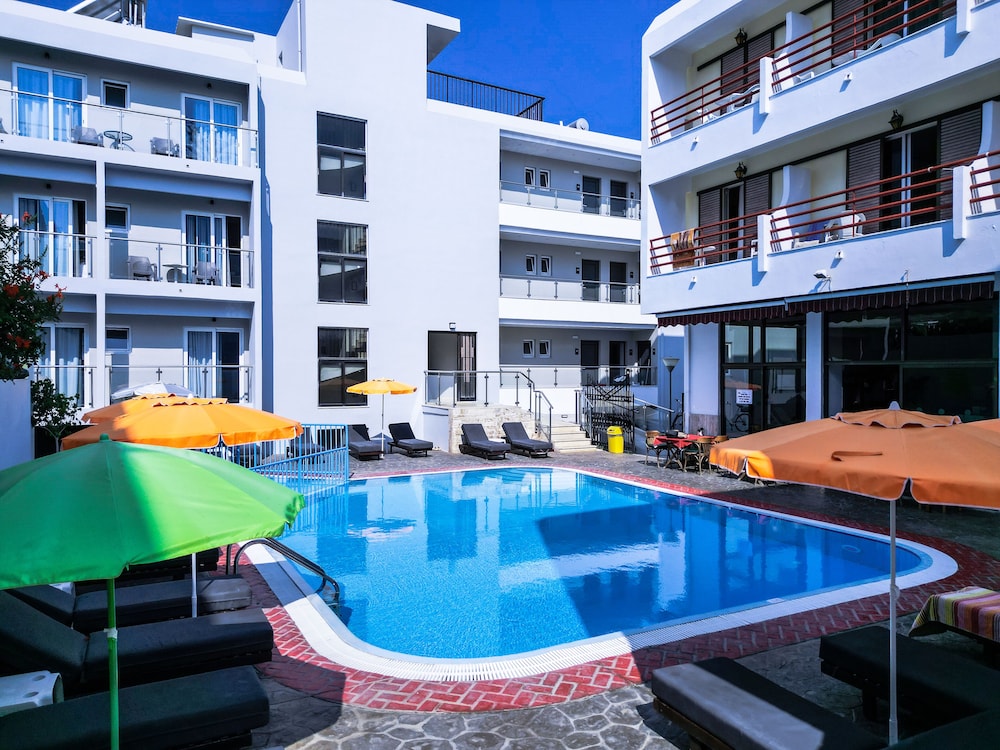 Poseidon Hotel and Apartments — Swimming pool in Kos Town, South Aegean