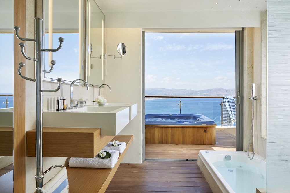 Lindos Blu Luxury Hotel & Suites - Adults Only — View in Lindos, South Aegean