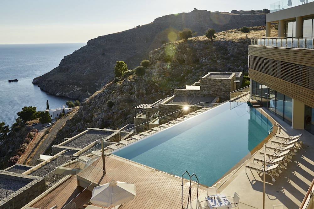 Lindos Blu Luxury Hotel & Suites - Adults Only — Shared spaces in Lindos, South Aegean