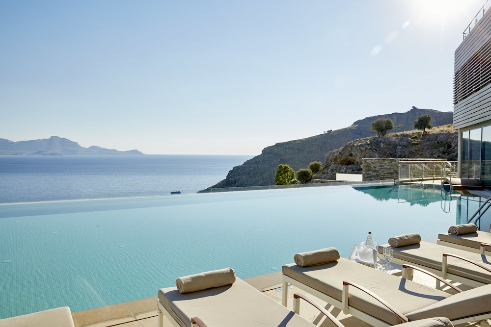 Lindos Blu Luxury Hotel & Suites - Adults Only — Pool in Lindos, South Aegean