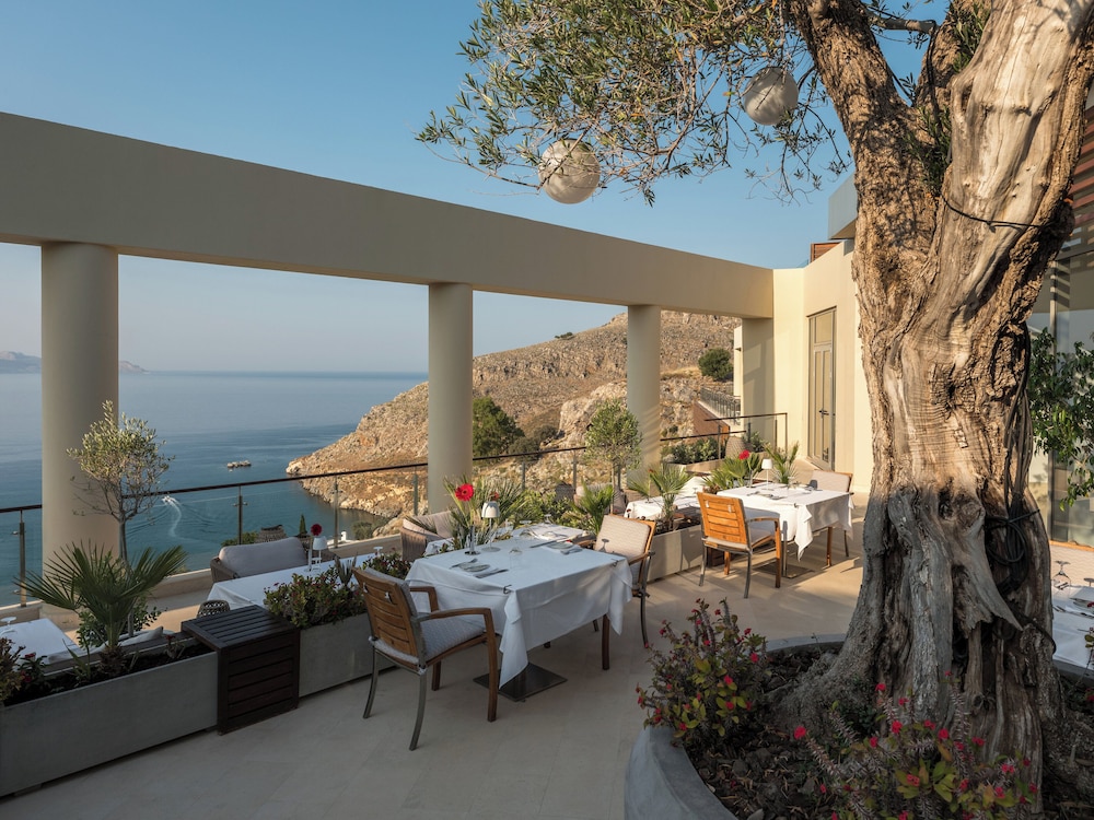 Lindos Blu Luxury Hotel & Suites - Adults Only — View in Lindos, South Aegean