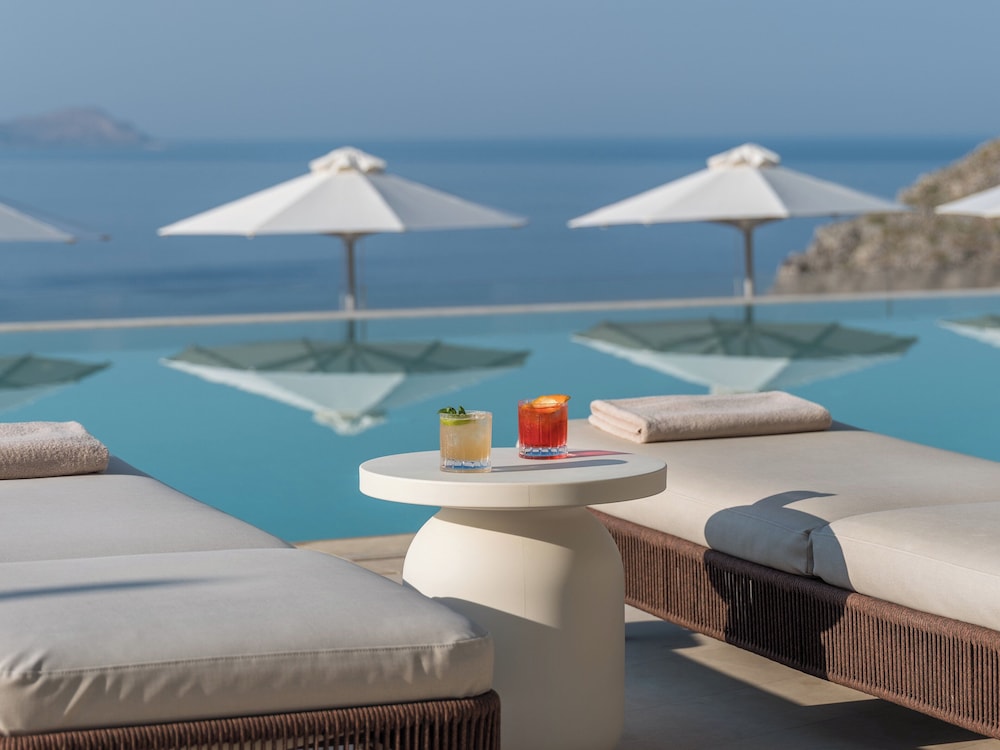 Lindos Blu Luxury Hotel & Suites - Adults Only — View in Lindos, South Aegean