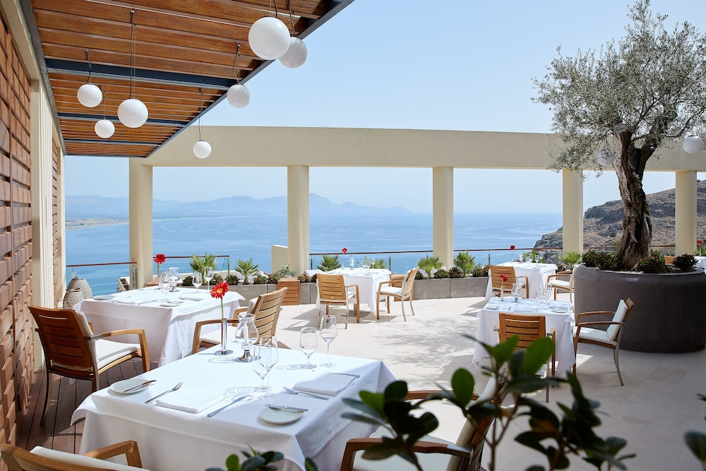 Lindos Blu Luxury Hotel & Suites - Adults Only — Restaurant in Lindos, South Aegean