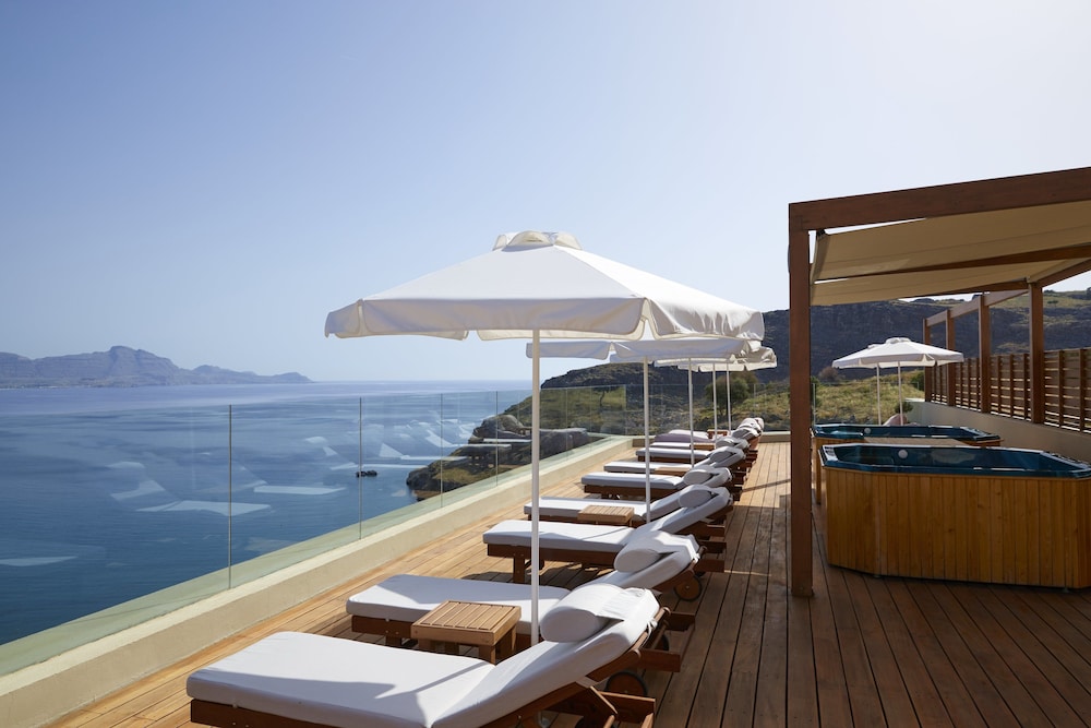Lindos Blu Luxury Hotel & Suites - Adults Only — Outdoor in Lindos, South Aegean