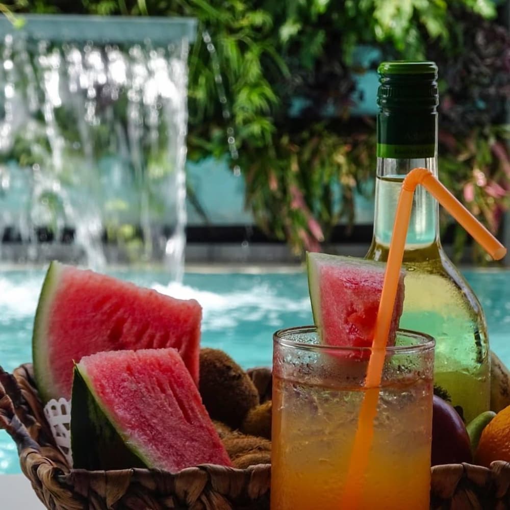 Manousos City Hotel — Swimming pool in Rhodes Town, South Aegean