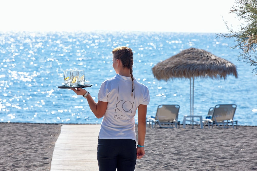 Santo Miramare Resort — Beach in Aghios Georgios (Santorini), South Aegean