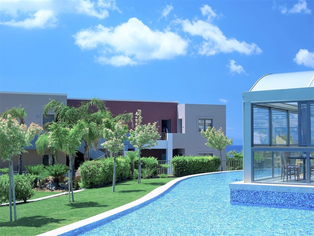 Michelangelo Resort and Spa — Hotel building in Psalidi, South Aegean