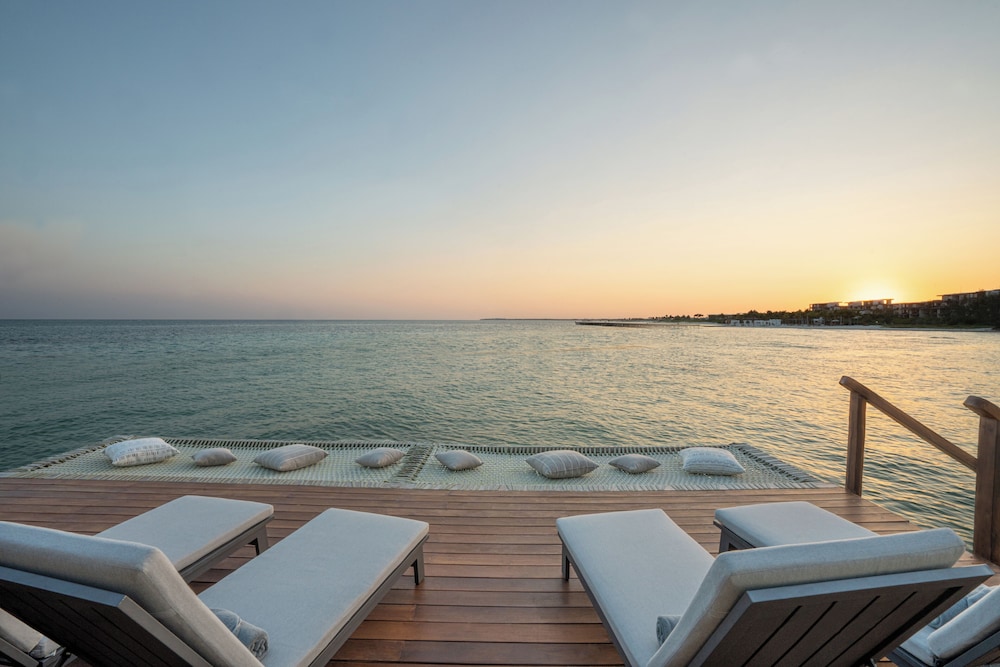 Palafitos Overwater Bungalows, All & More Inclusive - Adults Only - All inclusive — Beach in Playa del Carmen, Quintana Roo