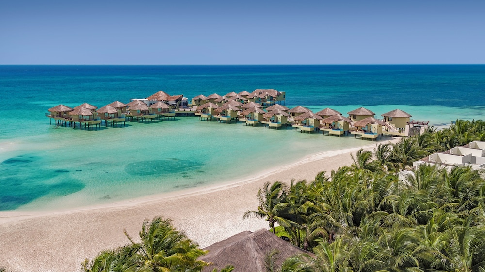 Palafitos Overwater Bungalows, All & More Inclusive - Adults Only - All inclusive — Beach in Playa del Carmen, Quintana Roo