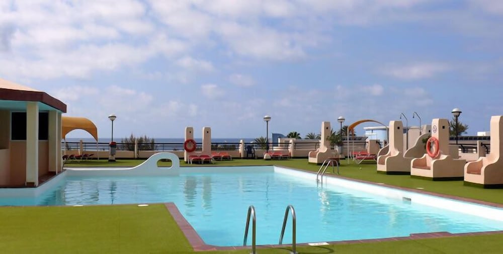 Palm Garden Apartments — Pool in Esquinzo, Canary Islands