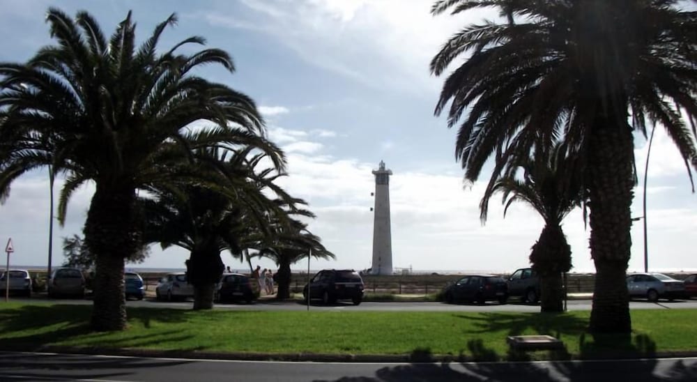 Palm Garden Apartments — View in Esquinzo, Canary Islands
