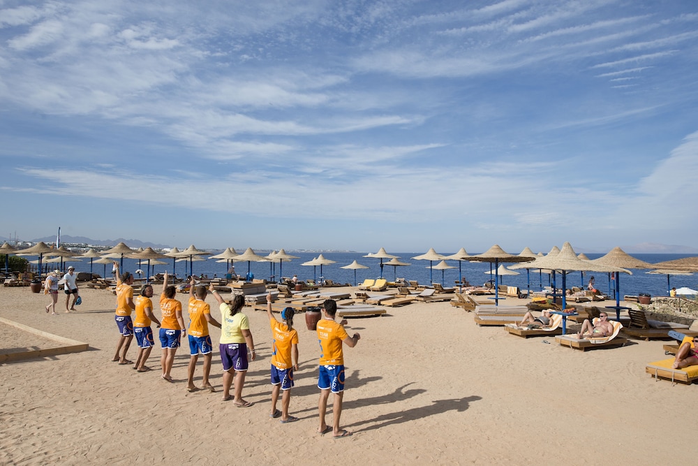 Amphoras Blu Ultra All Inclusive Adults Only — Beach in Sharm El Sheikh, Red Sea
