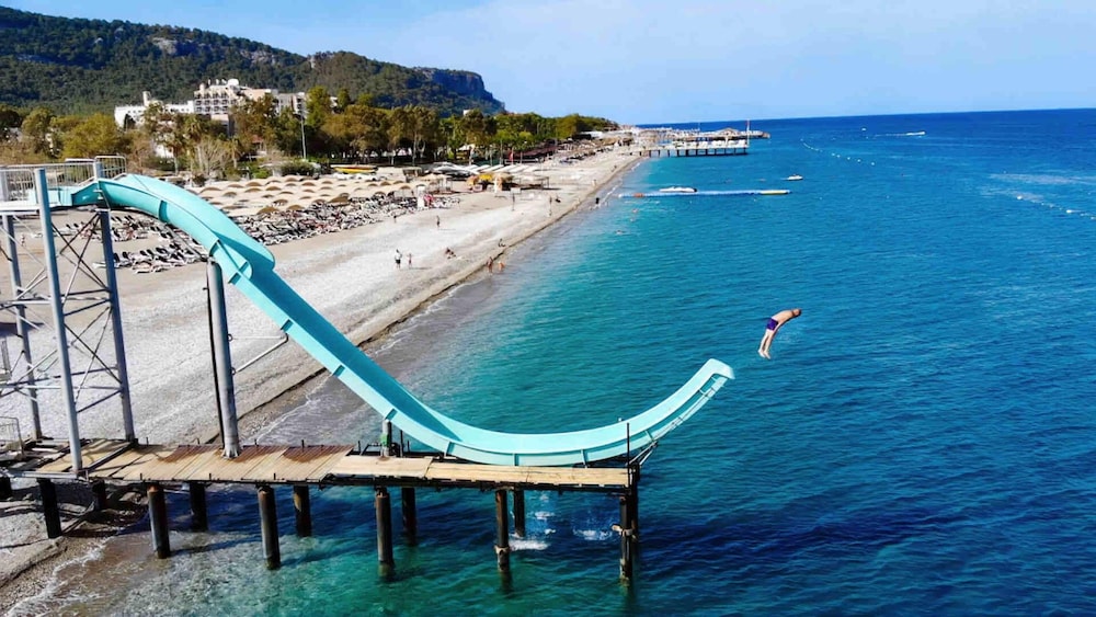 Daima Biz Hotel - Dolusu Aquapark Access - All inclusive — Outdoor in Kemer
