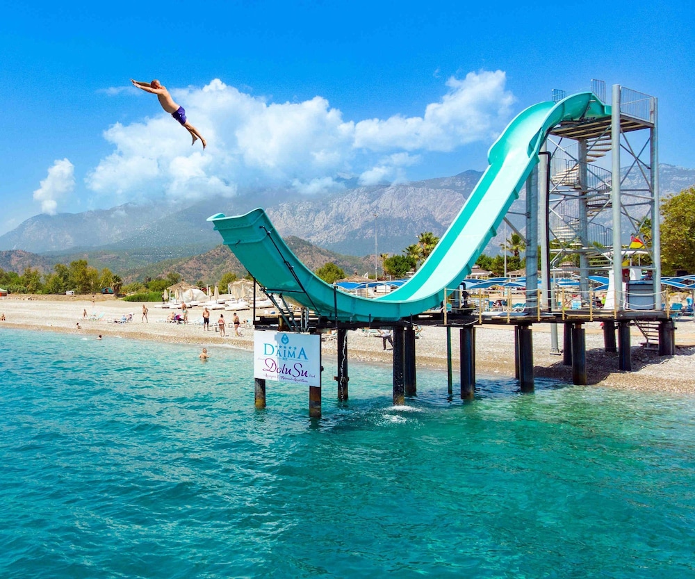 Daima Biz Hotel - Dolusu Aquapark Access - All inclusive — Outdoor in Kemer