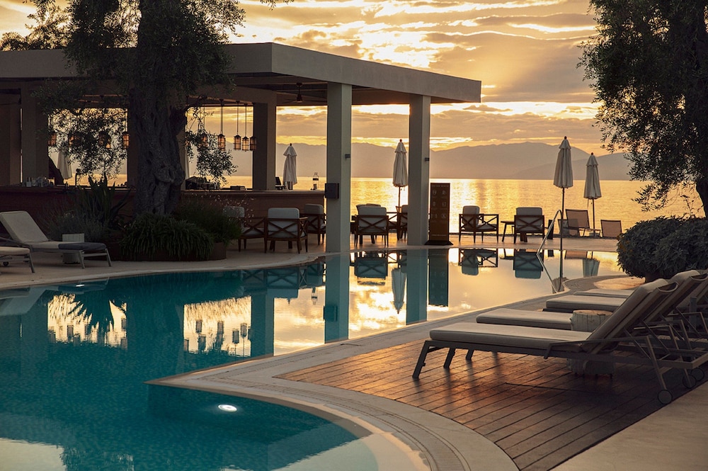 Domes Miramare, a Luxury Collection Resort, Corfu - Adults Only — Swimming pool in Moraitika, Ionian Islands