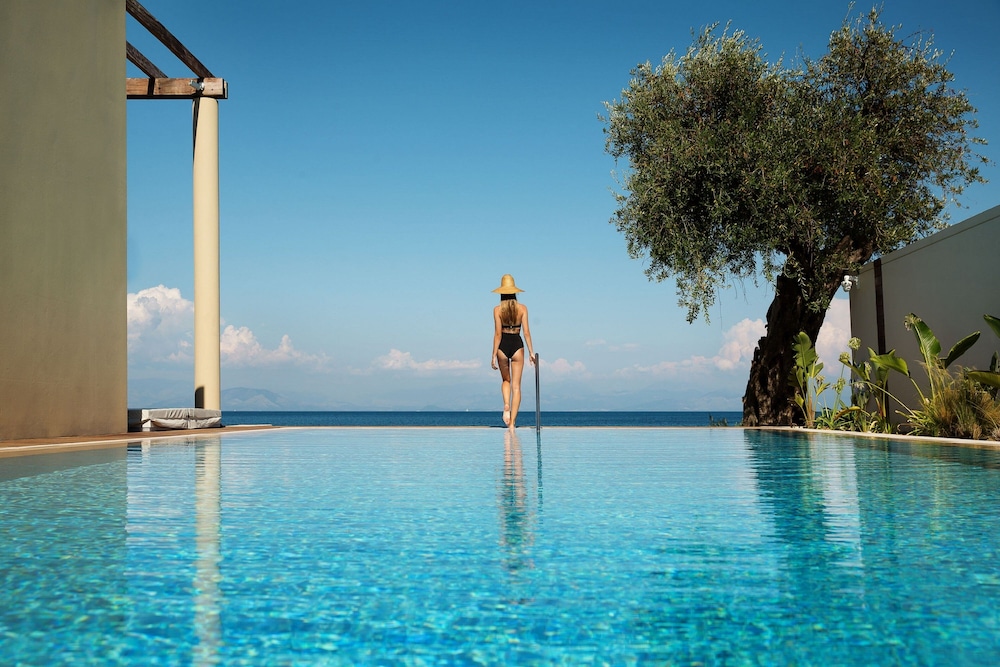 Domes Miramare, a Luxury Collection Resort, Corfu - Adults Only — Swimming pool in Moraitika, Ionian Islands