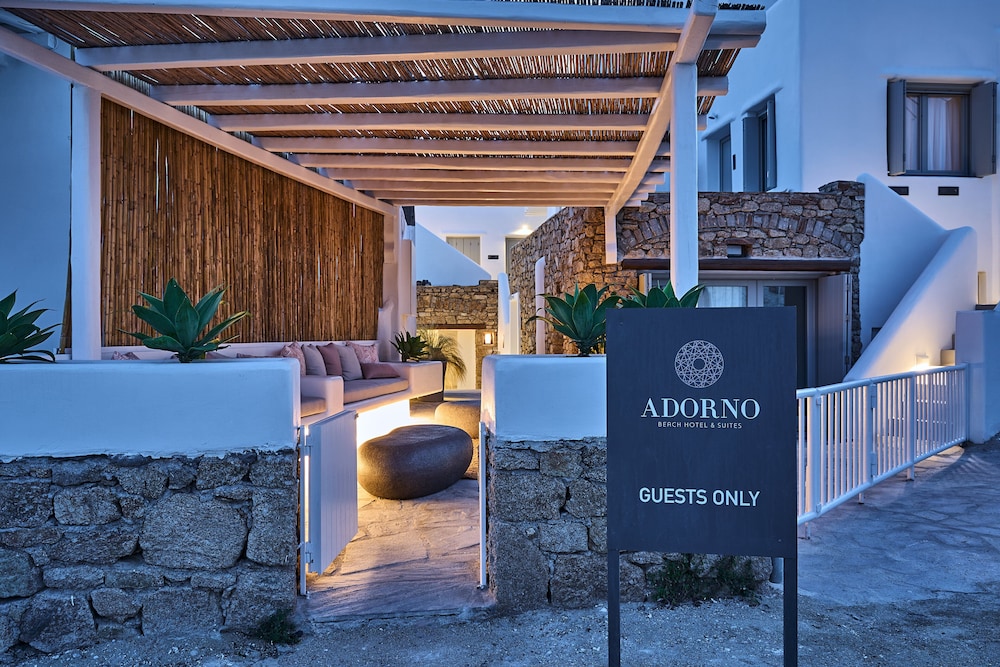 Adorno Beach Hotel & Suites — Hotel building in Ornos, South Aegean