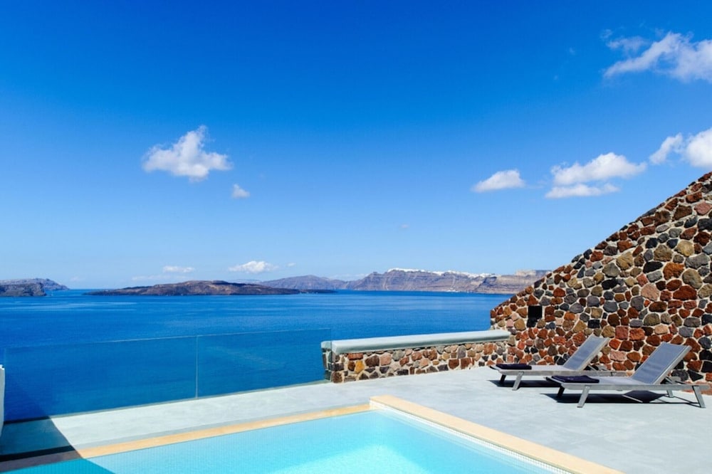 Grand Ambassador Santorini Hotel — Swimming pool in Akrotiri, South Aegean
