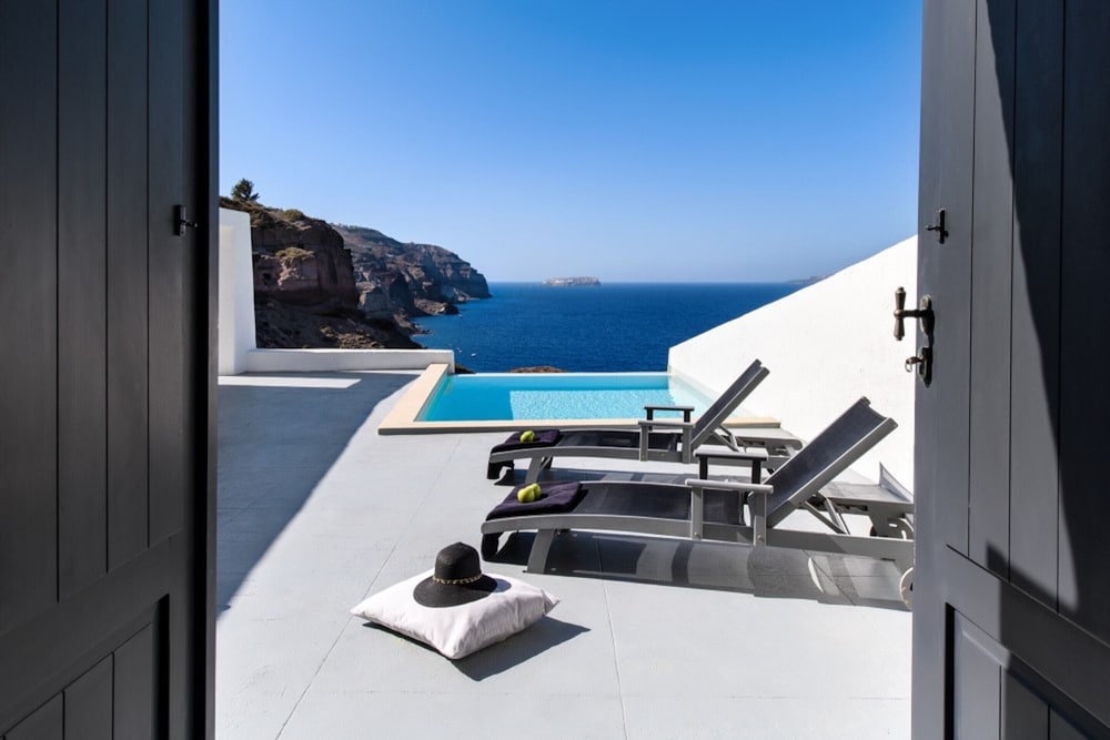 Grand Ambassador Santorini Hotel — Swimming pool in Akrotiri, South Aegean