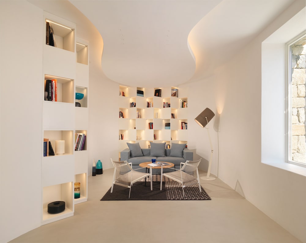 Mykonos Riviera Hotel & Spa a member of Small Luxury Hotels of the World — Hotel rooms in Tourlos, South Aegean