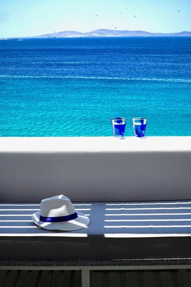 Mykonos Riviera Hotel & Spa a member of Small Luxury Hotels of the World — Beach in Tourlos, South Aegean
