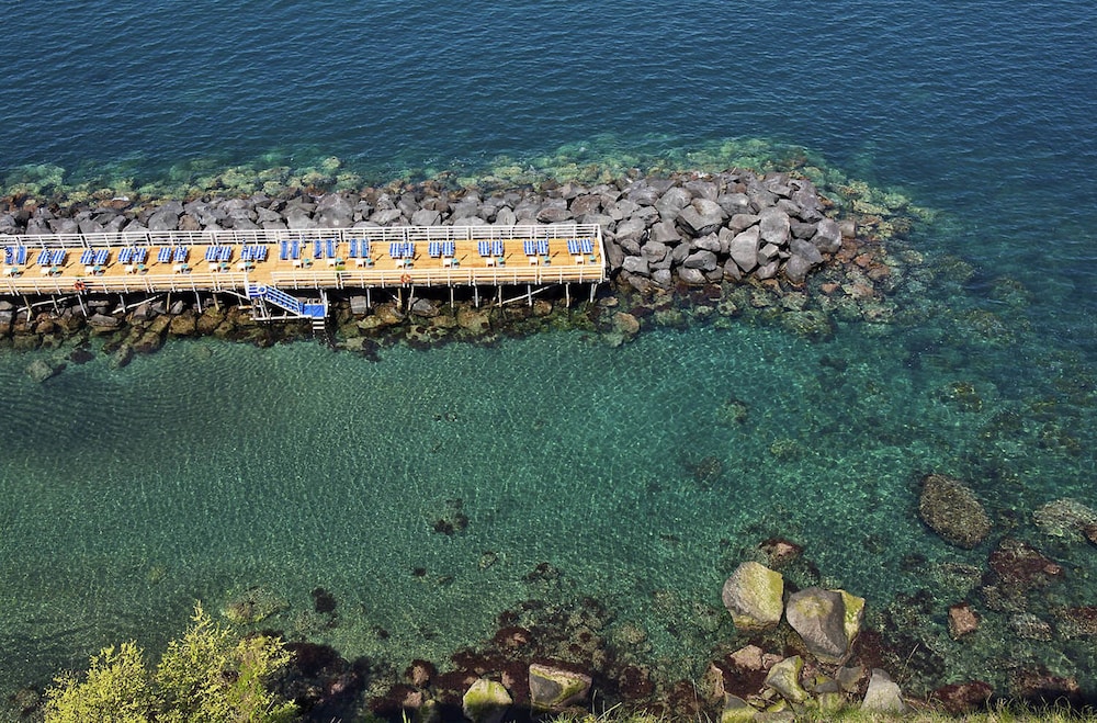 Grand Hotel Riviera — Beach in Sorrento, Campania