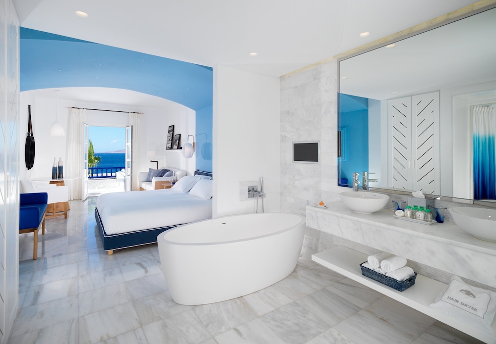 Mykonos Grand Hotel & Resort — Hotel rooms in Ornos, South Aegean