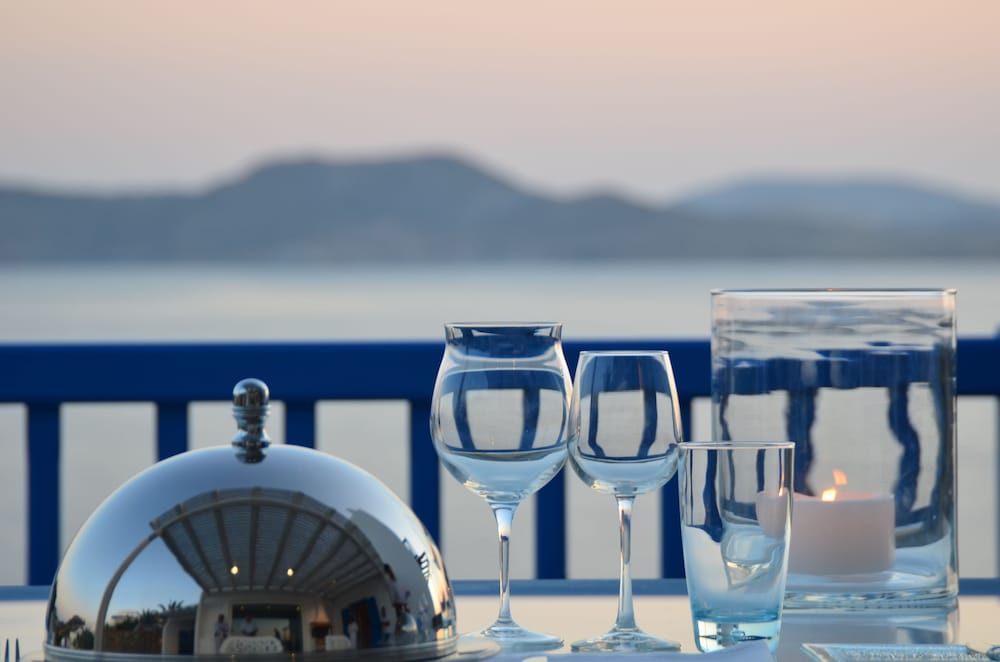 Mykonos Grand Hotel & Resort — Restaurant & bars in Ornos, South Aegean