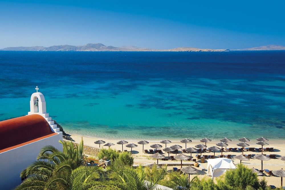 Mykonos Grand Hotel & Resort — Beach in Ornos, South Aegean