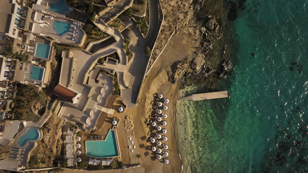 Mykonos Grand Hotel & Resort — Beach in Ornos, South Aegean