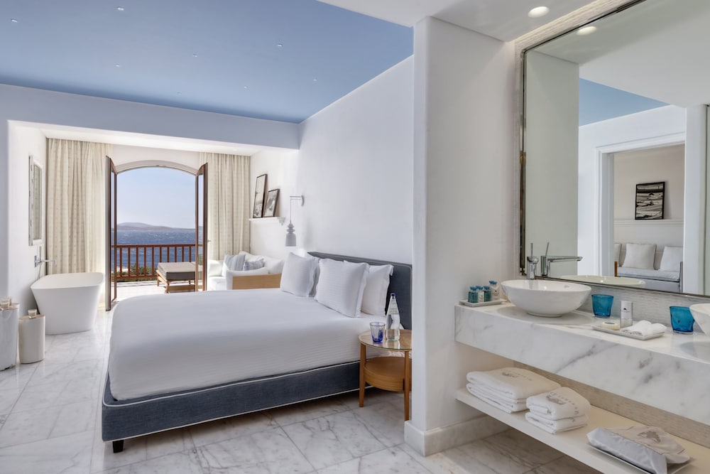 Mykonos Grand Hotel & Resort — Hotel rooms in Ornos, South Aegean